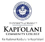 Kapi'olani Community College Logo